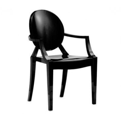 2021 Hot Sale China Wholesale New Plastic Chair with Armrest Stackable Dining Chair
