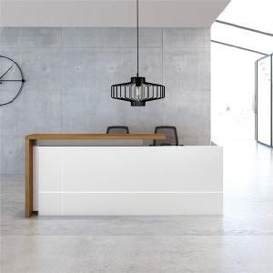 Modern Office Furniture Manufacture Direct Sales Cheap Wood Reception Desk