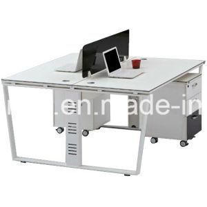 Melamine Top Metal Frame Office Furntiure Computer Desk