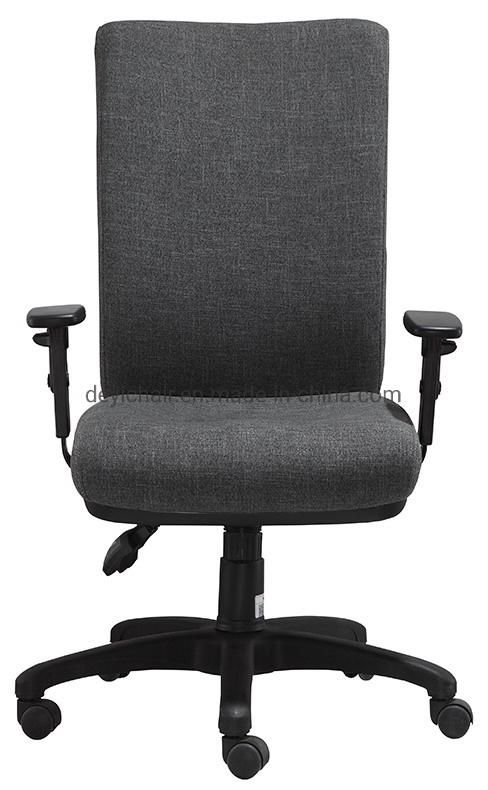 Three Lever Heavy Duty Mechanism High Density Foam Fabric Upholstery Back and Seat Nylon Base Computer Chair