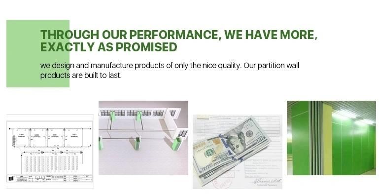 Fireproof Operable Partition Wall Acoustic Insulation
