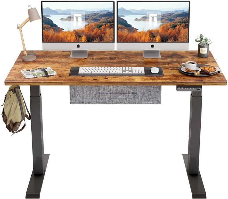 Office Furniture Electric Standing Desk Height Adjustable Desk Legs with Splice Tabletop