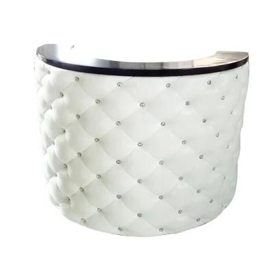 Hl-029 2021 Top Quality Mix Color Salon Reception Table Consult Table for Sale Cashier Desk Check-out Counter Checkstand