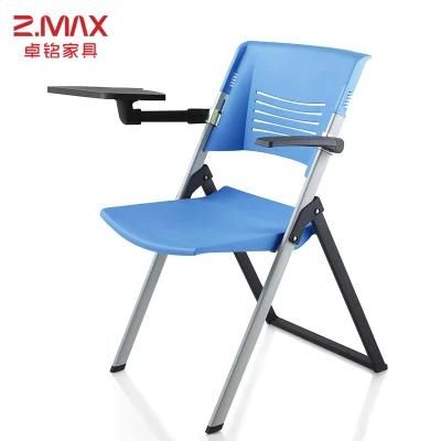 The Most Popular Stackable Cheap Office Visitor Writing Table Conference Training Chair