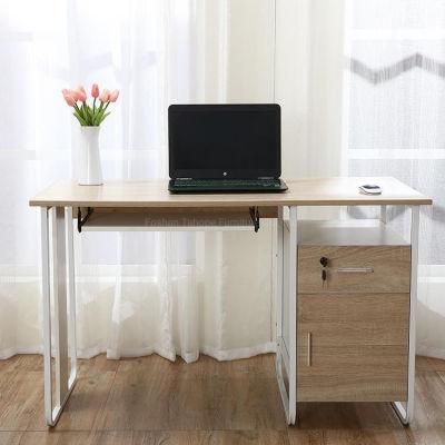 Fashion MDF Home Office Furniture Steel Wood Computer Desk Study