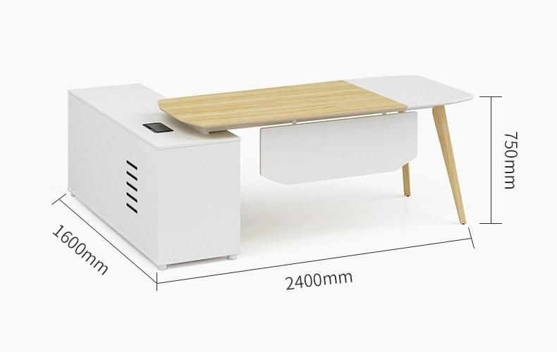 New Design Office Northern European Style Computer Modern Boss Executive Table