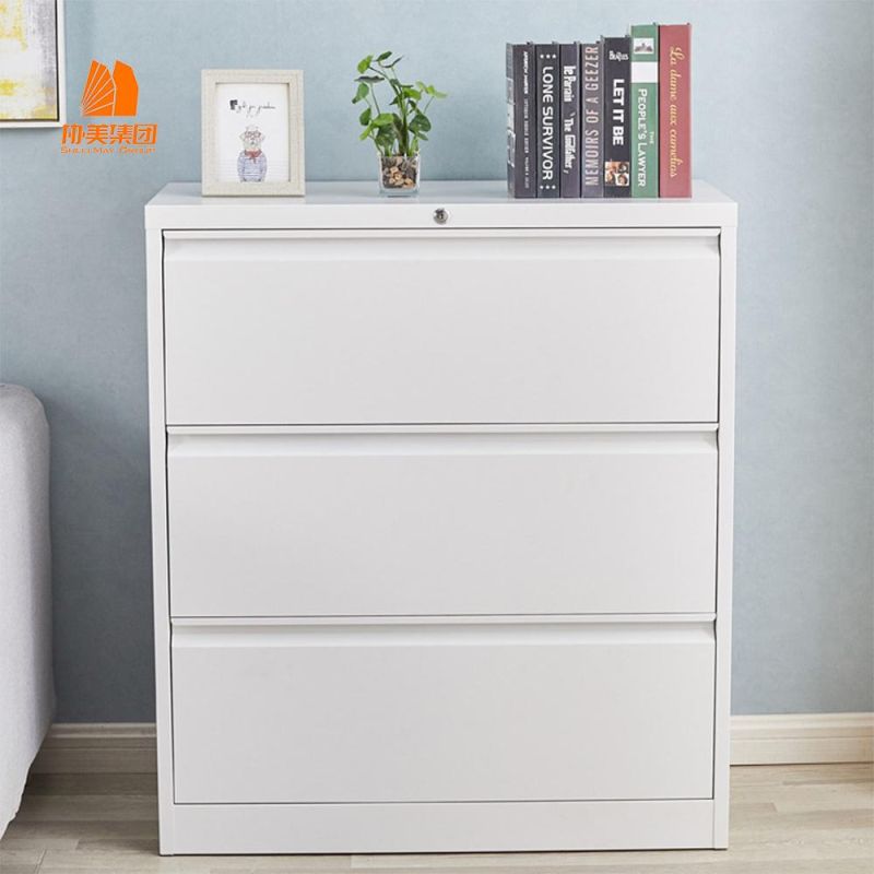 Hot Sale Modern Design Lateral Filing 3 Drawers Cabinet