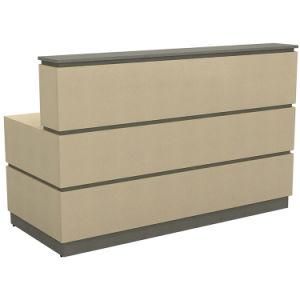 Three Colors Reception Desk for Hotel Office Company Front Modern Desk