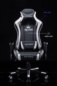 Oneray Silver Computer Leather Ergonomic Bluetooth Game Gaming Chair