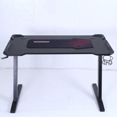 Judor Computer PC LED Gaming Desks Computer Desk Office Table with RGB Light Gaming Desk