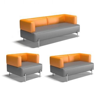 Fashionable Office Furniture Sofa Sets Comfortable Leisure 1+2+3 Waiting Room Sofa Lounge for Sale
