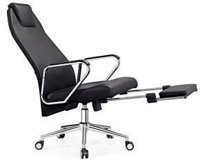 Modern Black Boss Executive PU Leather Recliner Chair