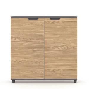Simple Home Small Wood Desk Office Filing Cabinet
