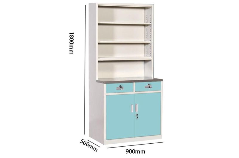 Modern Design Hospital Steel Cupboard Steel Medicine Cabinet