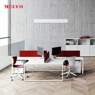 Fashionable Large Space L Shape Office Desk for Staff