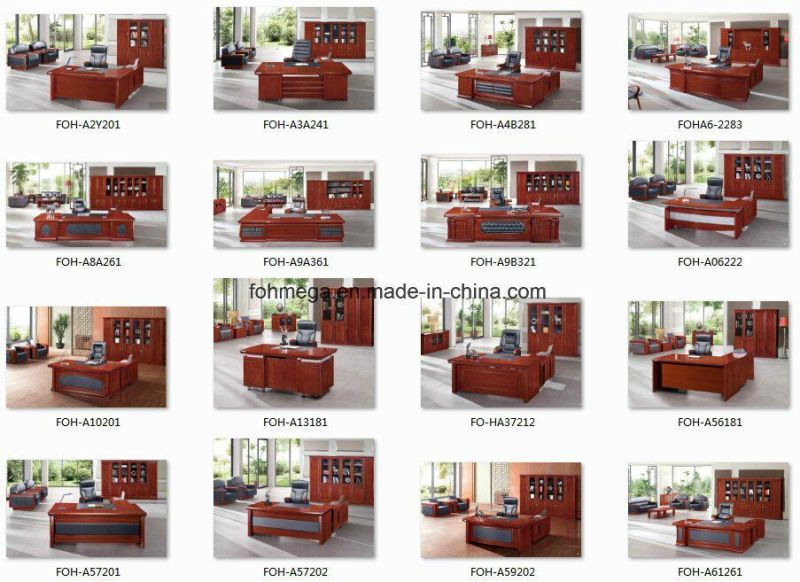 Top Grade Large Wooden Conferece Desk (FOH-H8015)