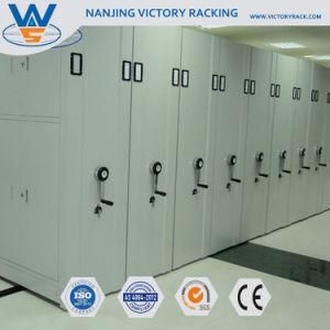 Manual Mass Shelf Bulk Filing Cabinet Mobile File Racks