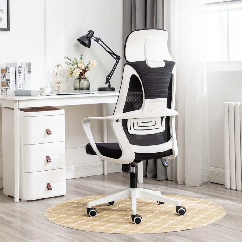 Office Executive Furniture MID-Back Back Swivel Fabric Mesh Office Chair Swivel with Wheels