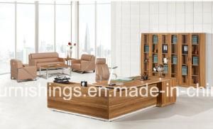 L-Shape Melamine Chipboard Frame Boss Office Table