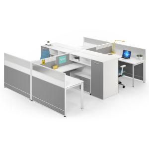Modern Modular 2 Person Seats Partition Office Workstation Office Desk