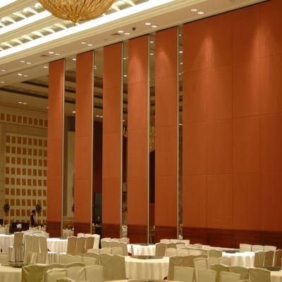 Customized Finish Soundproof Removable Partition Wall Movable Wall for Banquet Wedding Hall