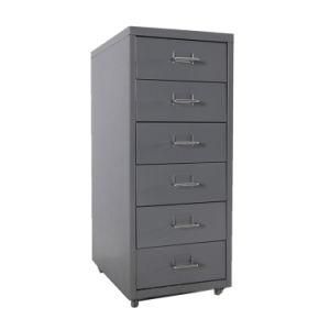Anhui Lemi Steel File Cupboard Metal Cabinet Storage 6 Drawer Multi Drawer File Cabinet Bedroom Furniture Chest of Drawer