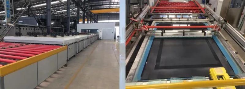 Laminated Ceramic Frit Glass with Unique Pattern Design