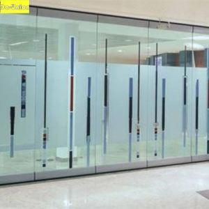 Movable Full Glass Partition for Office