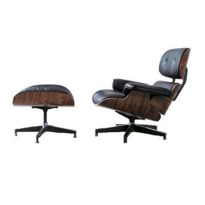 Leisure Classical Style Office Living Room Lounge Chair with Ottoman