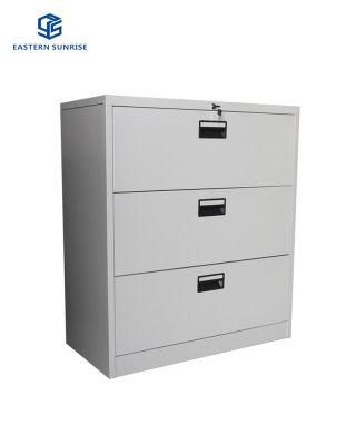 Easy Assemble School Steel Storage Metal Office 4-Drawer Filling Cabinet