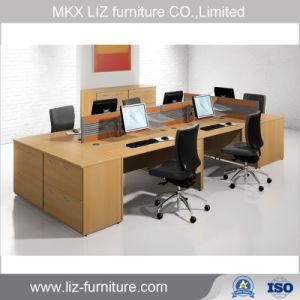Open Space Modern Linear Shape 6 Seater Workstation Office Partition Cubicle Am069