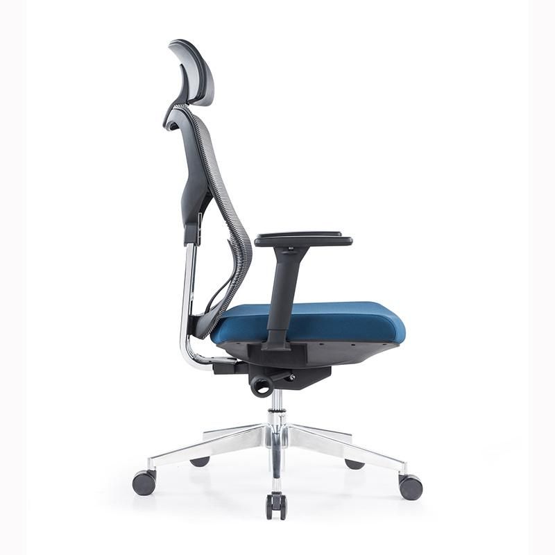 Modern Commercial Adjustable Ergonomic Office Chair with 3D Lifting Armrest