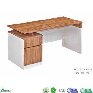 Luxury Modern Single Wood MFC Panel Office Furniture Executive Wood Table Manager Desk