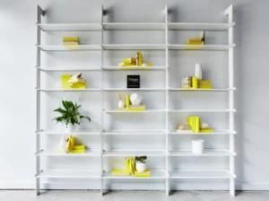 Ximula Customized Morden Bookshelf with Glass Material with Aluminum Frame
