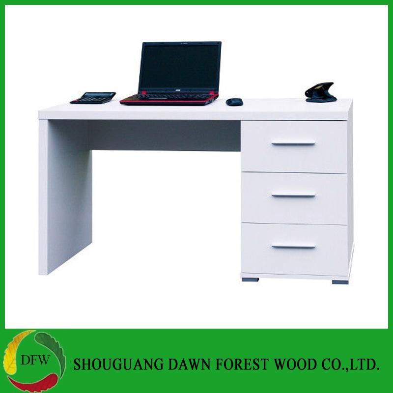 Wholesale Three Drawers Good Selling Office Computer Desk Design