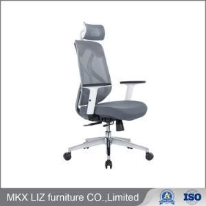Economical Office Furniture Mesh Back Fabric Seat Ergonomic Chair (0817C)