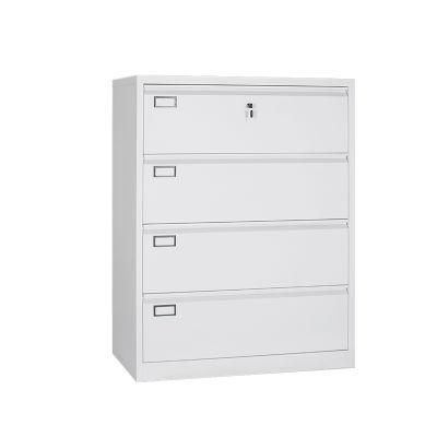 Best Price OEM Black Lateral Metal Storage Office 4 Drawers Cabinet Company Cabinet Chest File Cabinets