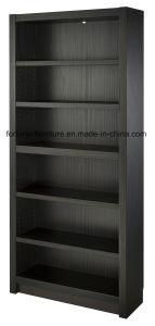Modern Wooden Black Color Bookcase (I&D-7030D)