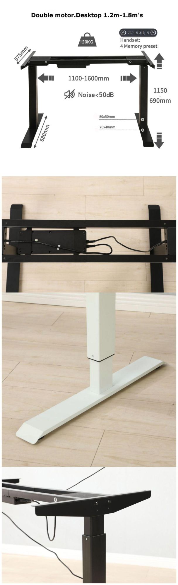 Adjustable Height Student Desk Studying Table Desk for Student Adjustable Desk Office Desk