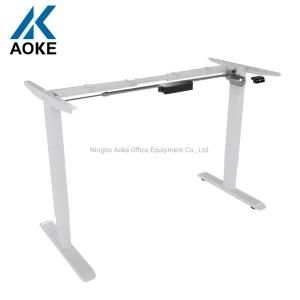 Modern Home Office Lifting Computer Desk Electric Height Adjustable Standing Table
