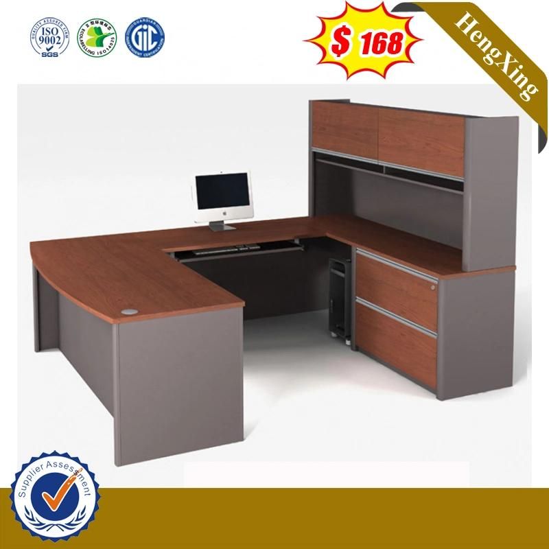 Mixed Color Corner Italy Design Computer Table (HX-8NE047)