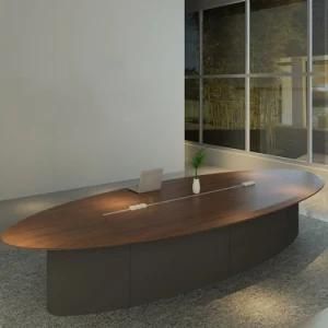 Fashionable Large Meeting School Office Wooden Conference Table for Boadroom