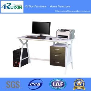 Hot Sale Modern Office Desk with Wood Hanging Pedestal (RX-D1033)
