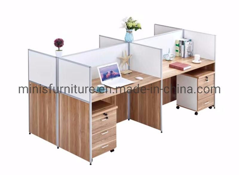 (MN-WS249) Office Partition Staff Workstation Modular Cubicle Desk