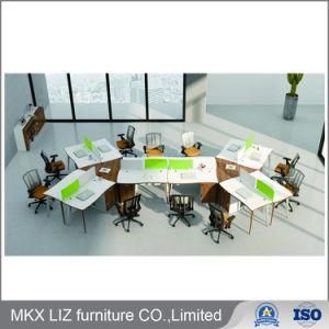 Customized Open Space Office Workstation Cubicle with Top Screen (CF7212)
