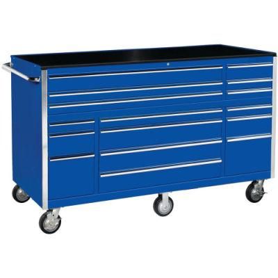 Blue Rolling Garage Toolbox Drawer Cart