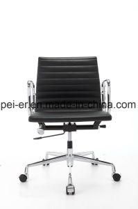 Original Eames Modern Leather Aluminum Hotel Office Chair (PE-E02B)