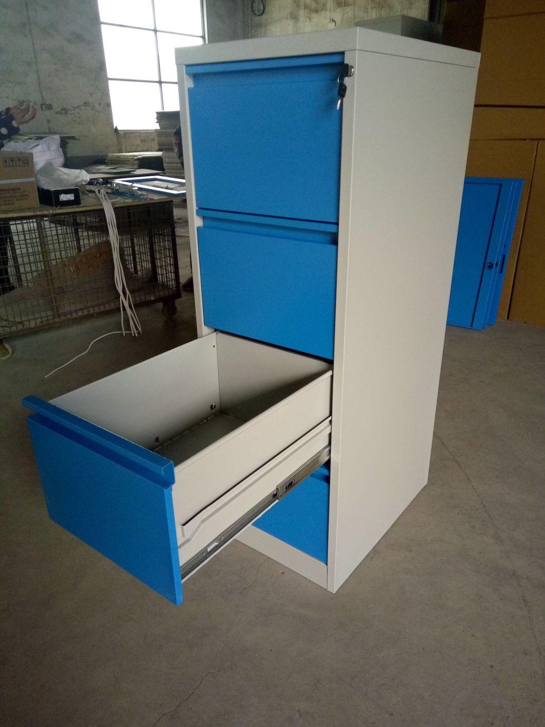 Four Drawer Vertical Metal File Cabinet