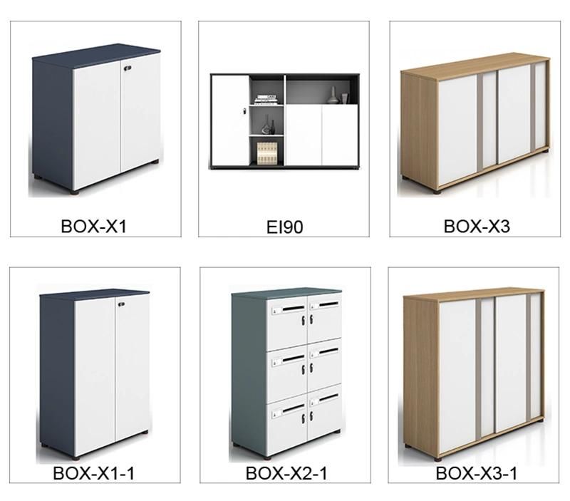 High Quality Four Doors Modern Melamine Office File Cabinet with Lock