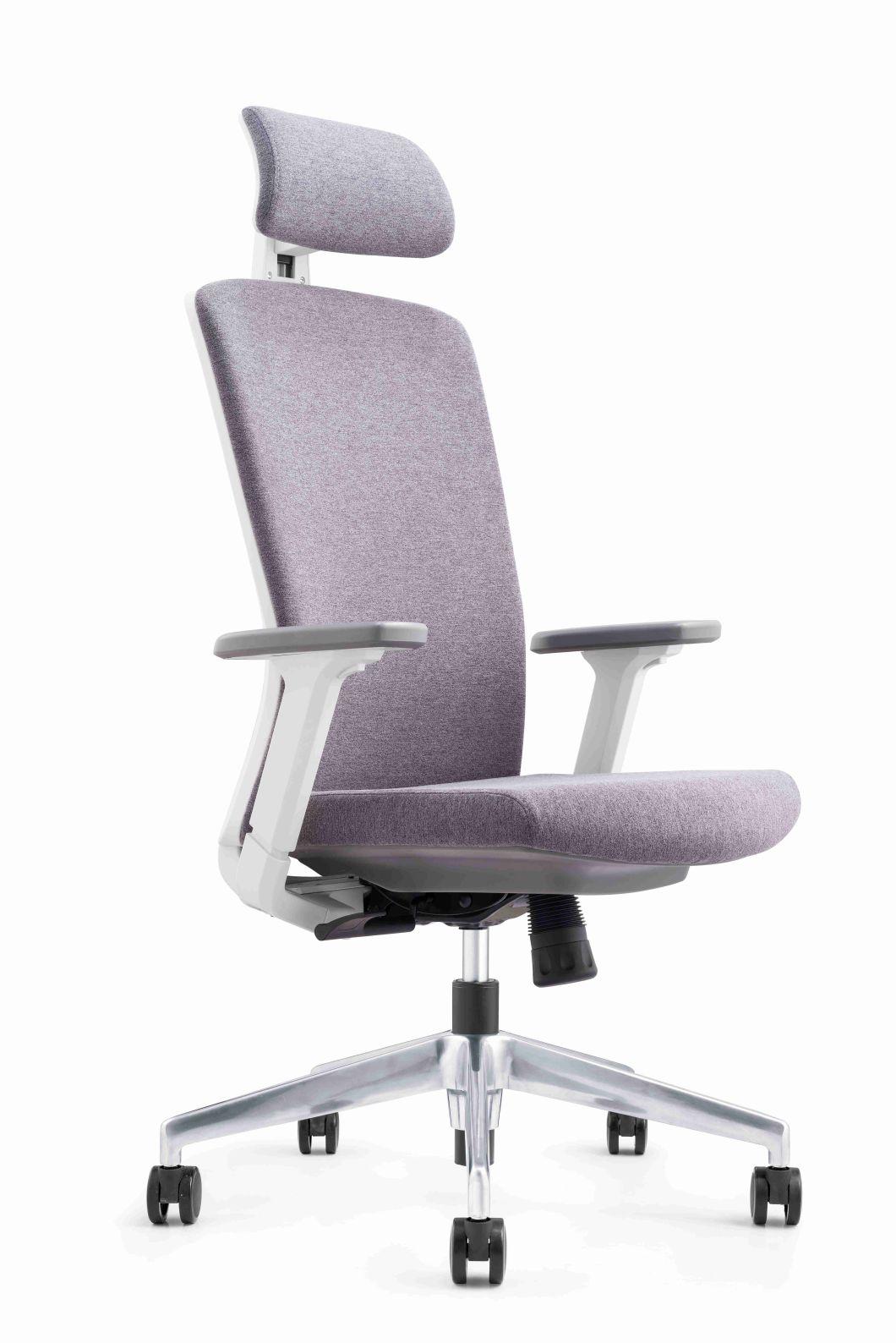 Modern Office Furniture Ergonomic Executive Fabric Meeting Swivel Staff Task Office Leather Chair